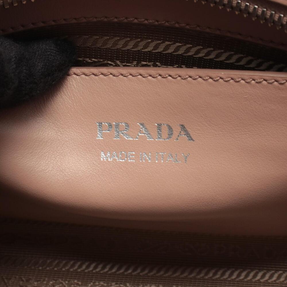 Prada SAFFIANO CUIR Monochrome Handbag Leather Pink - Picture 3 of 5
